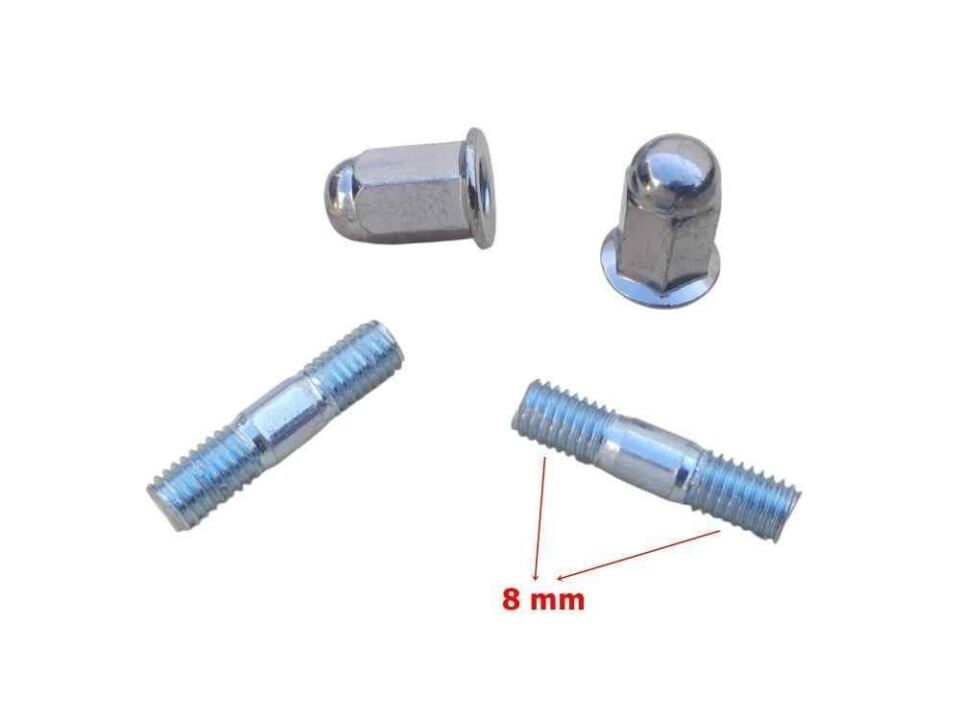 Cg 200-250 Egzoz Saplama Ve Somun Seti 8 Mm