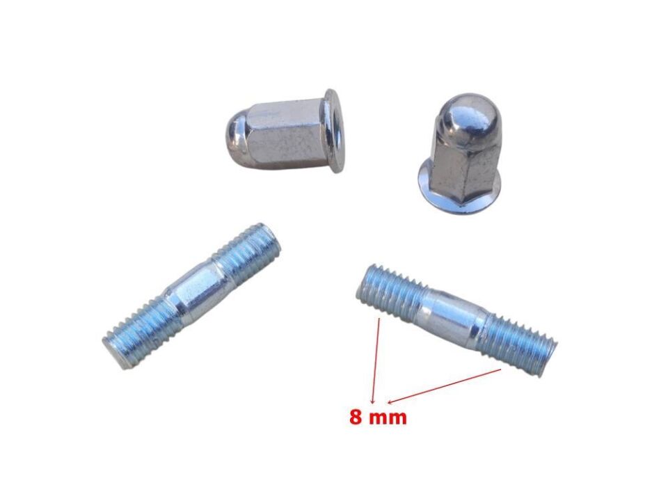 Cg 200-250 Egzoz Saplama Ve Somun Seti 8 Mm