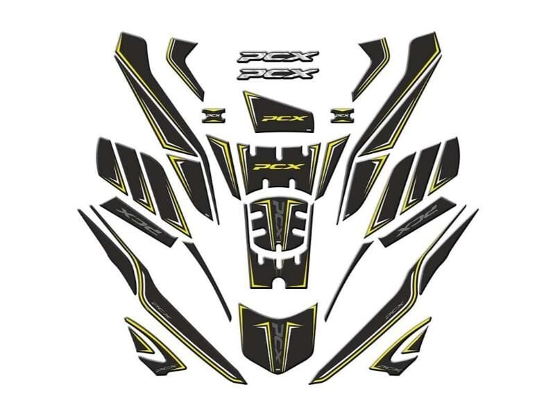 Honda Pcx 2025 Uyumlu Tank Pad Set 006