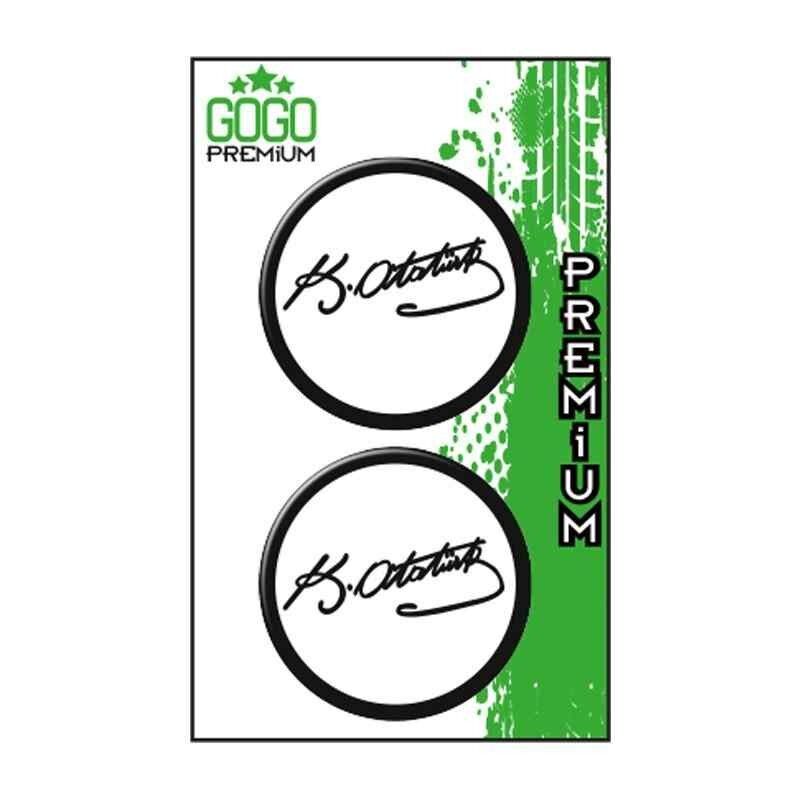 Atatürk 3 (5X5 Cm) İkili Damla Etiket