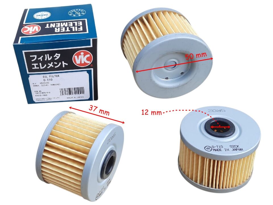 Cf Moto Nk250 Sr250 Yağ Filtresi Japon Vic Hf112 50-37-11 Mm