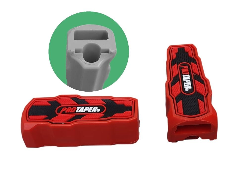 Cg-Cub Ön Basamak Lastiği Modifiye Ym Kırmızı