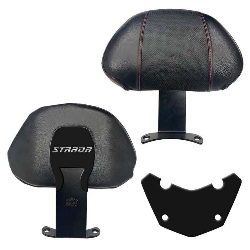 Mondial Strada 125 2022 - 2024 Uyumlu Kırmızı Desen Sissy Bar
