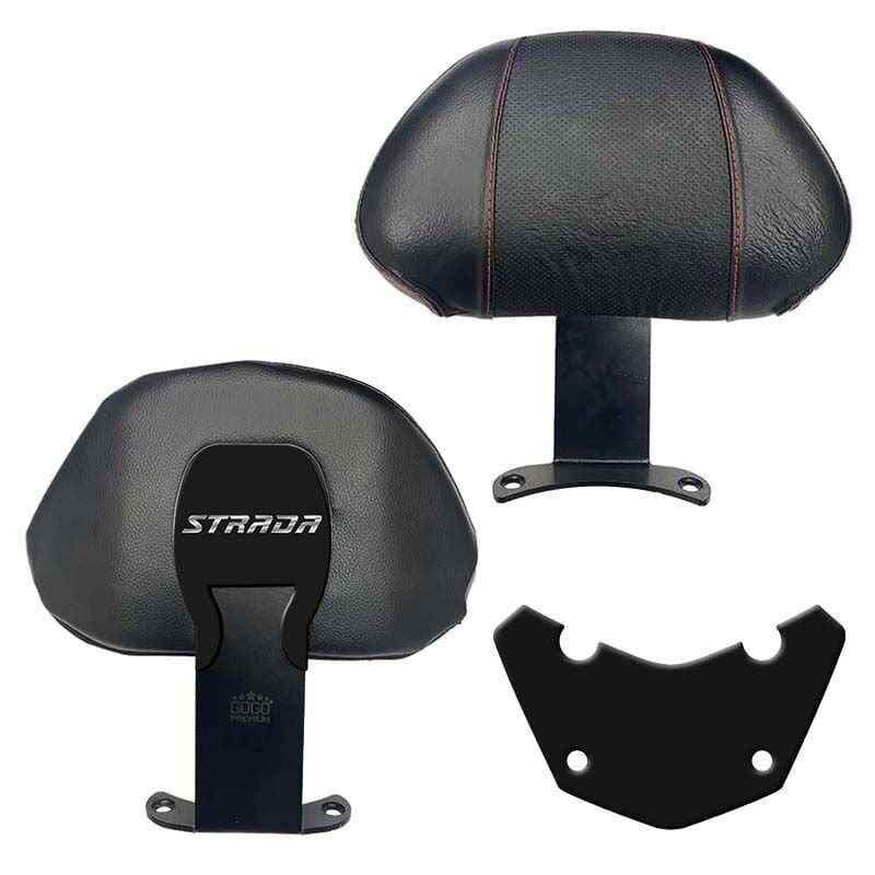 Mondial Strada 125 2022 - 2024 Uyumlu Kırmızı Desen Sissy Bar