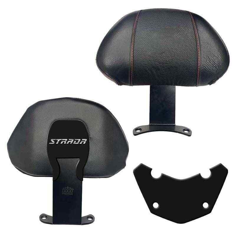 Mondial Strada 125 2022 - 2024 Uyumlu Kırmızı Desen Sissy Bar