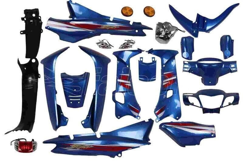 Mondıal  Kh-Mfh Kaporta Seti İthal(Far Stop Dahil) Mavi