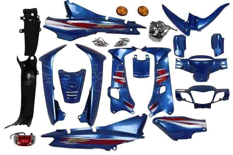 Mondıal  Kh-Mfh Kaporta Seti İthal(Far Stop Dahil) Mavi