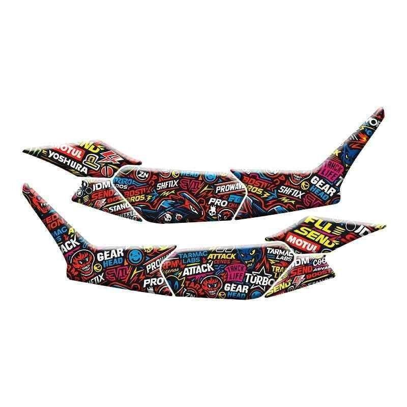 Honda Pcx 2025 Uyumlu Yan Ayak Pad 013