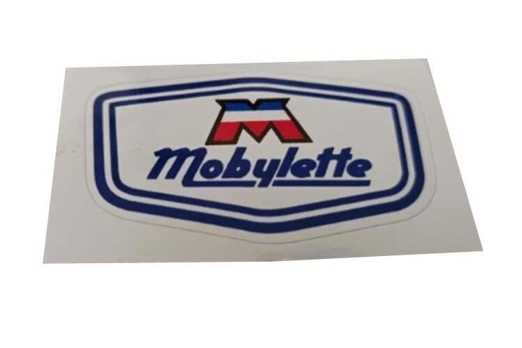 Mobylette M Yazı Mavi