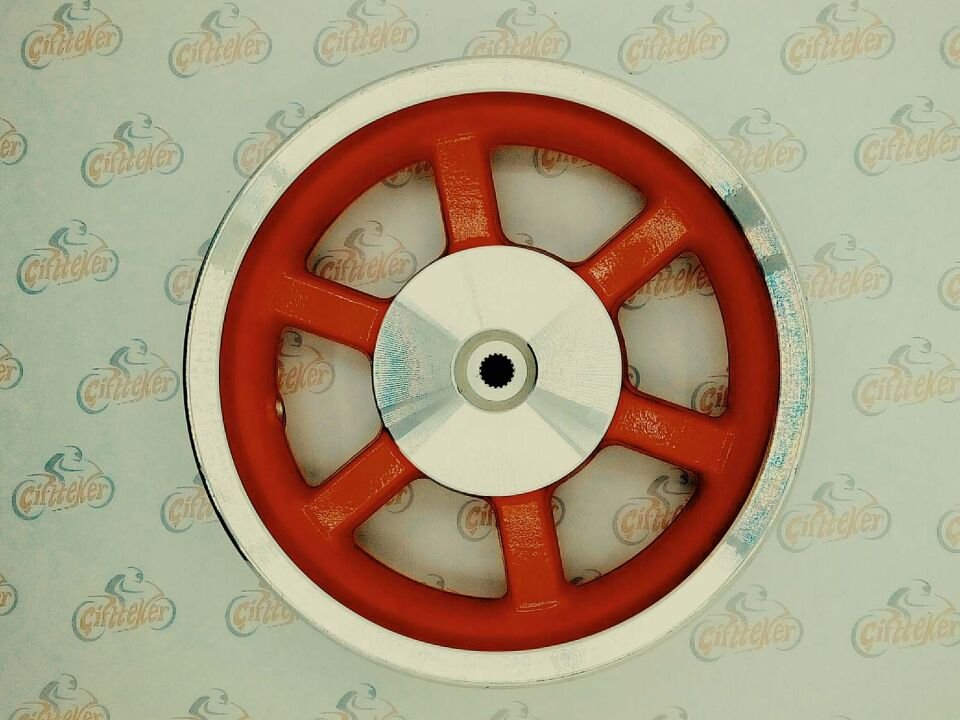 Scooter 150 Arka Jant 12 Kırmızı 6 Lı Hussar