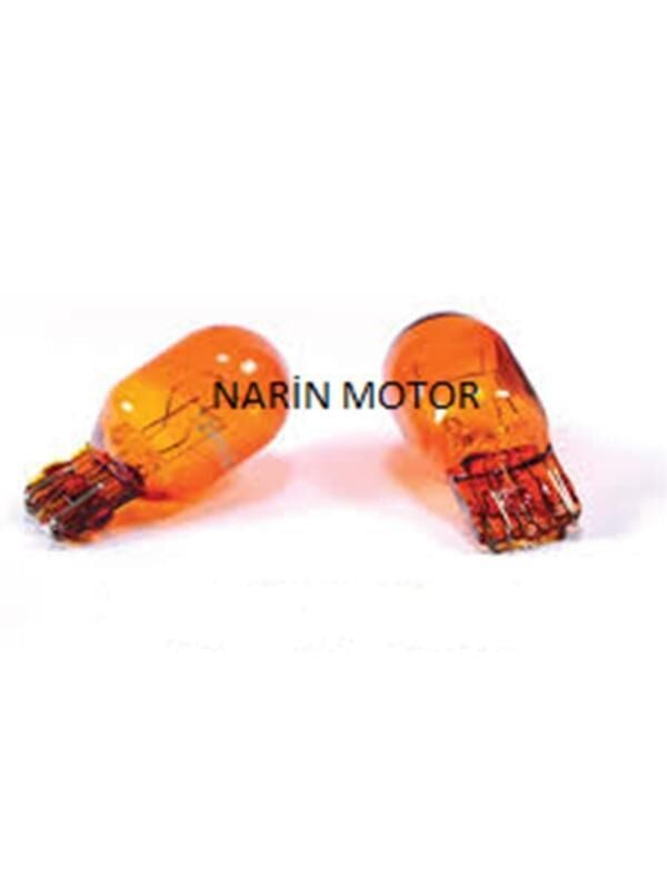 12v 5w Küçük Dipsiz Ampül Sarı