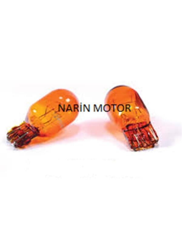 12v 5w Küçük Dipsiz Ampül Sarı