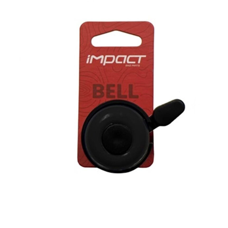 Zil Bisiklet Kartlı Küçük Bell Siyah