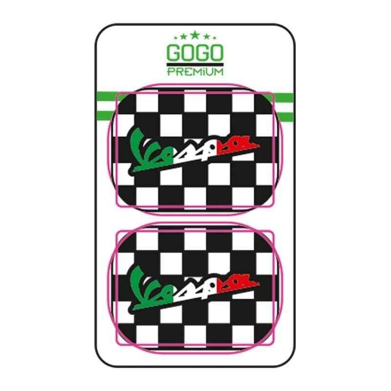 Vespa Wespa Kare Bayrak Damla Stıcker