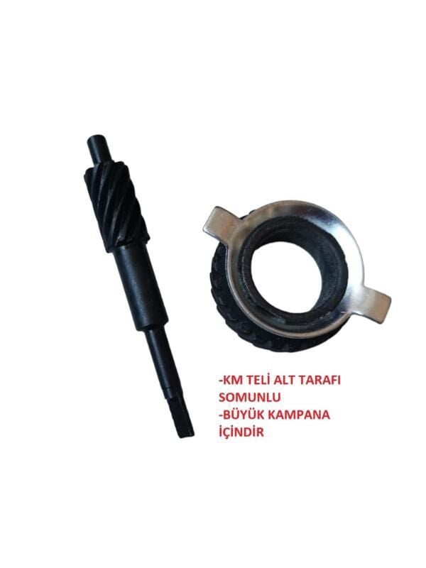 Ramzey Karaca (somunlu) Km Dişlisi Dişli Mili