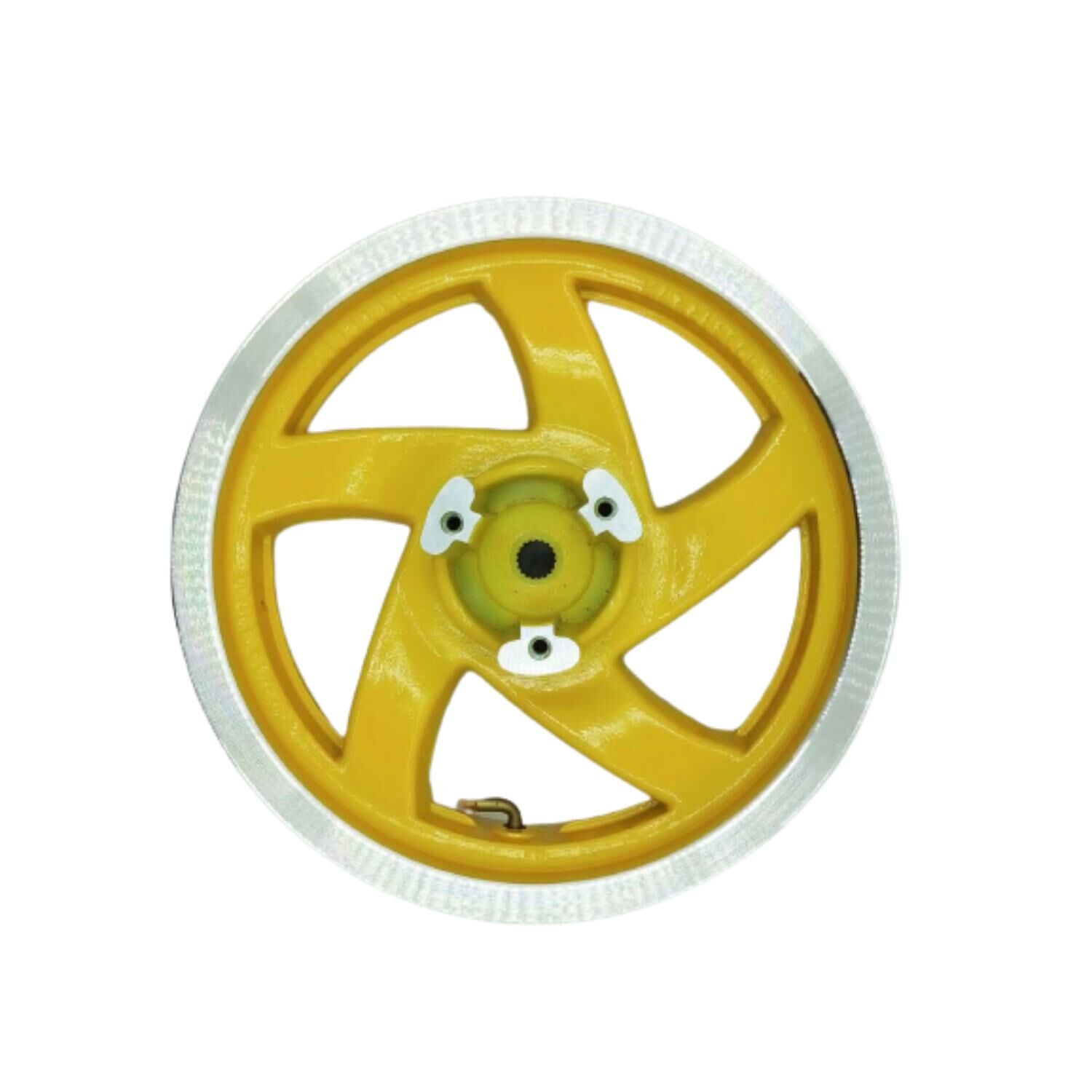 Scooter Arka Jant 12 Sarı Diskli Küçük Göbek
