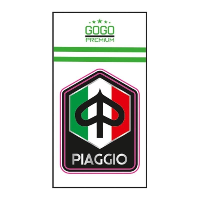 Pıaggıo Kare Sıyah Damla Stıcker