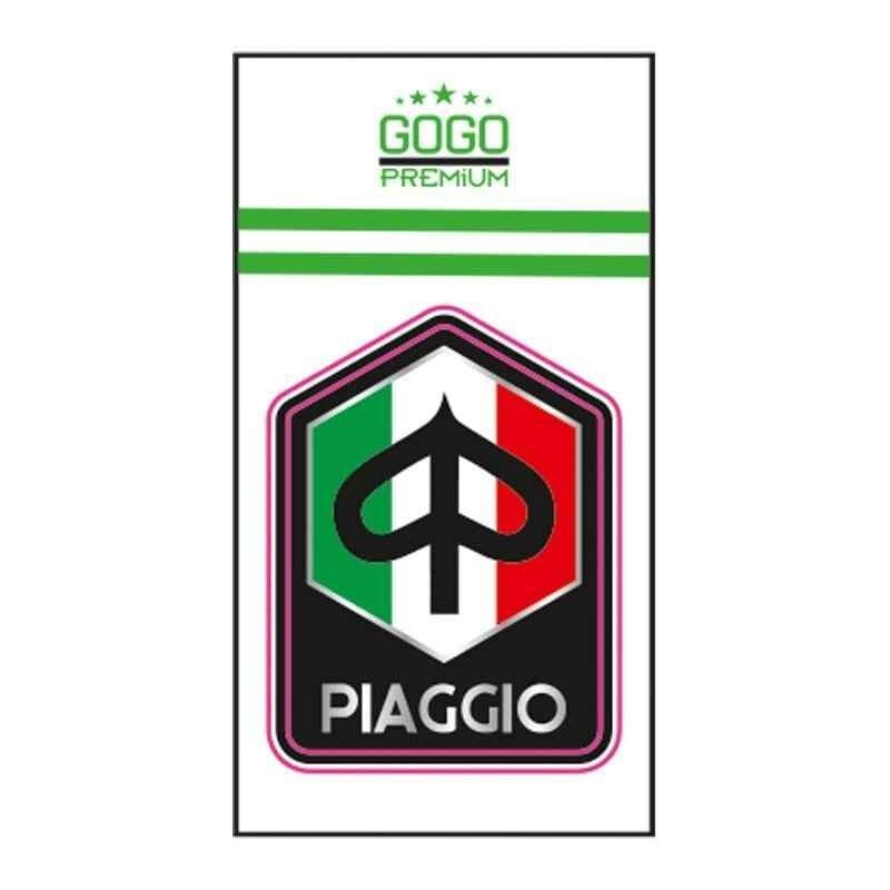 Pıaggıo Kare Sıyah Damla Stıcker