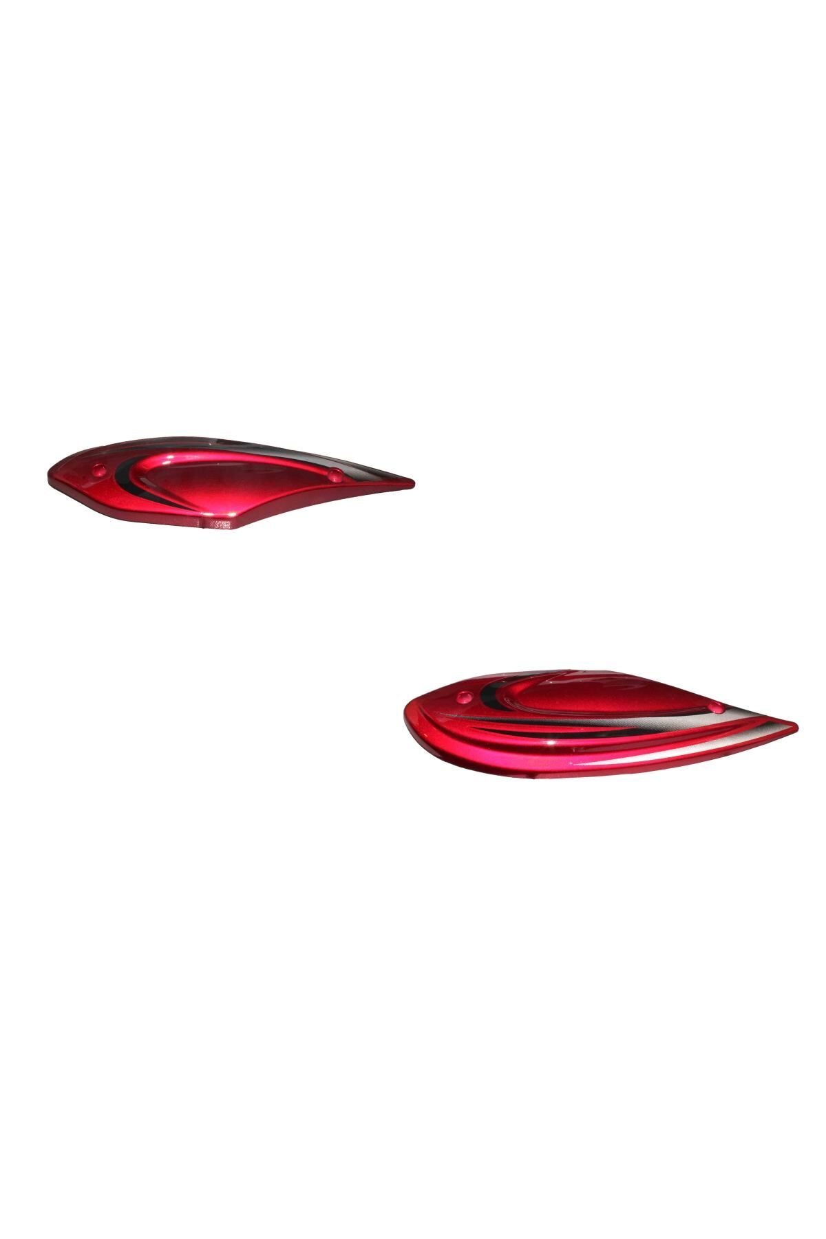 Yan Kapak Küçük Sağ Sol Kırmızı Takım-servıce 6000 Orijinal