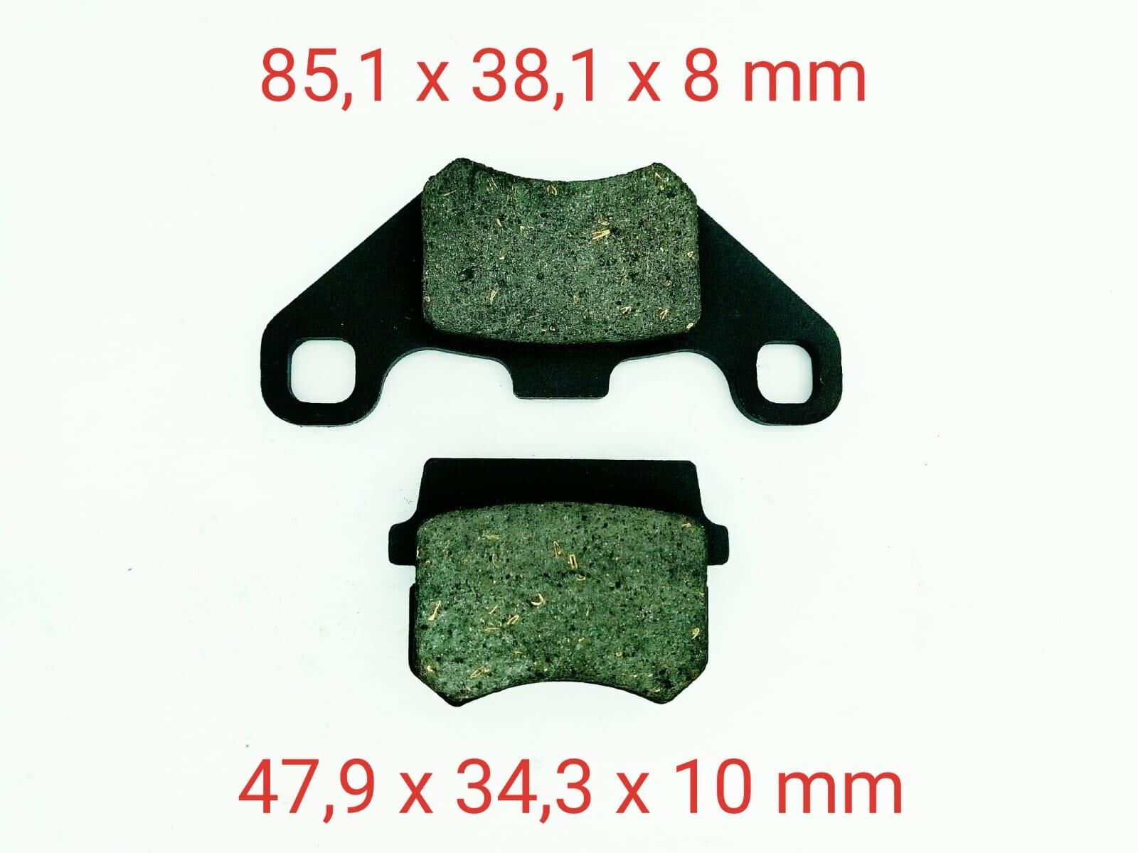 150 Huskyx (Off Road) Ön Fren Disk Balatası Fa416 Orj
