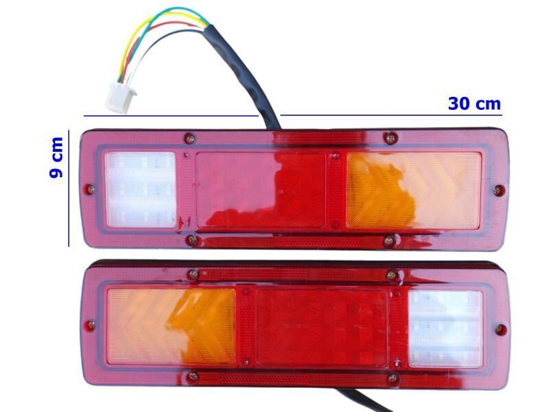 E-Bis 3 Tekerli Yük Stop Led Sağ-Sol Komple