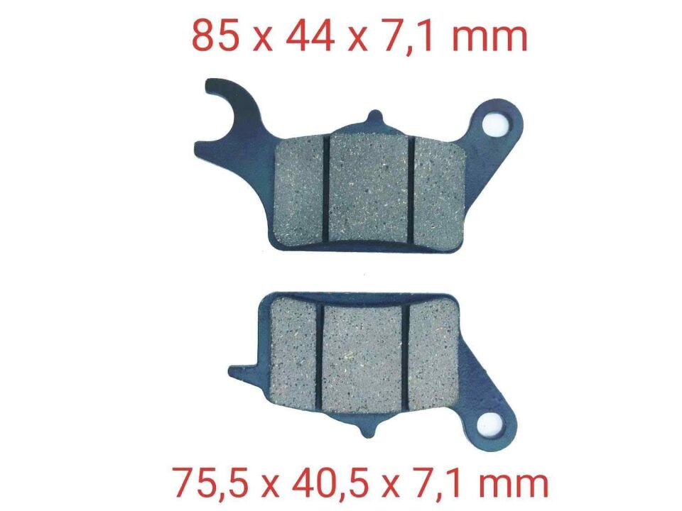 Honda Ön Fren Disk Balatası Sfa708 (Tvr) Dio 110 Suzuki Uk 110 Address (17-..) Yamaha Tricity 125