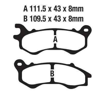 Honda Pcx 125-150 Ön Fren Disk Balatası (2011-17) Fa603 İth