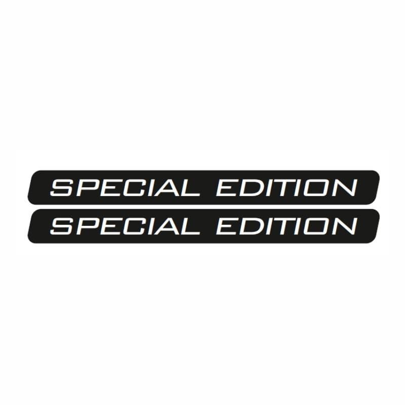 Specıal Edıtıon Logo Damla Stıcker