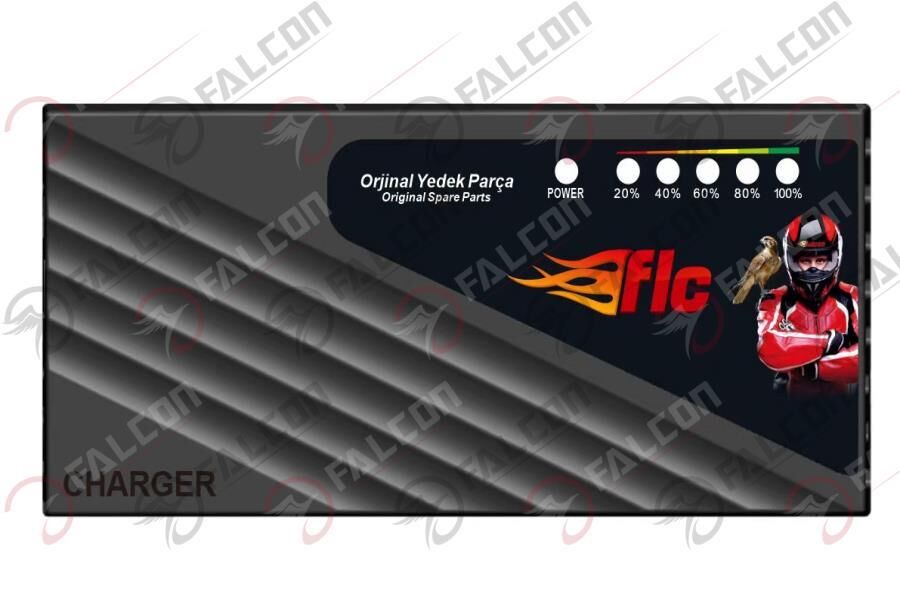 Falcon Şarj Aleti 36V 2Ah Lityum Pedal Destekli