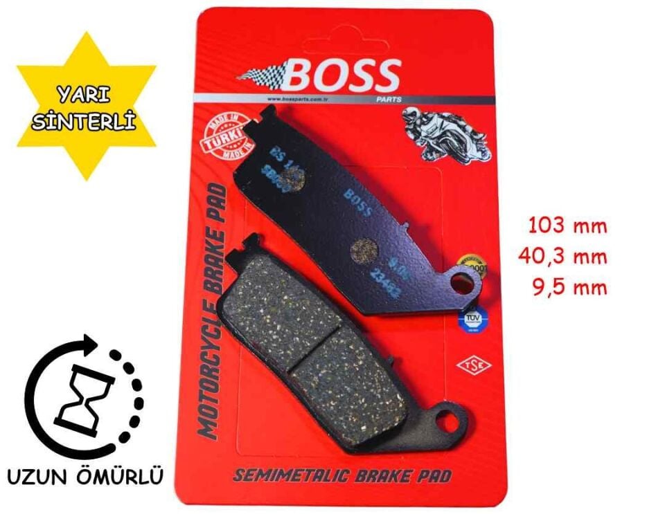 Honda Adv 350 Ön Fren Disk Balatası Boss Fa142