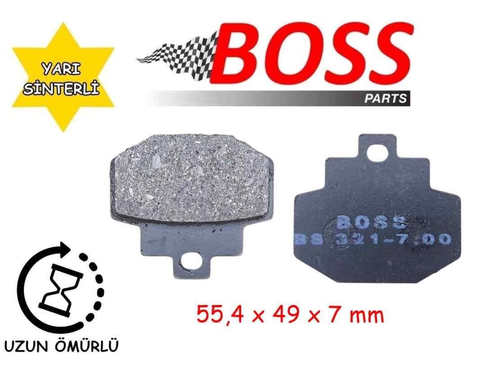 Arka Fren Disk Balatası Boss Fa321 Vespa 946 Red Gts 125-150-250-300 Piaggio Fly 150