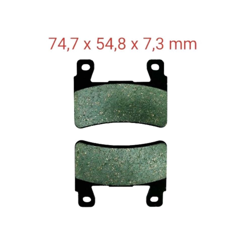 Honda Ön Fren Disk Balatası Fa265 Fa296 Cbr 600 Rr(2003-2004) Cb 1100-1300-Cbr 600 F Kawasaki Zx-6R