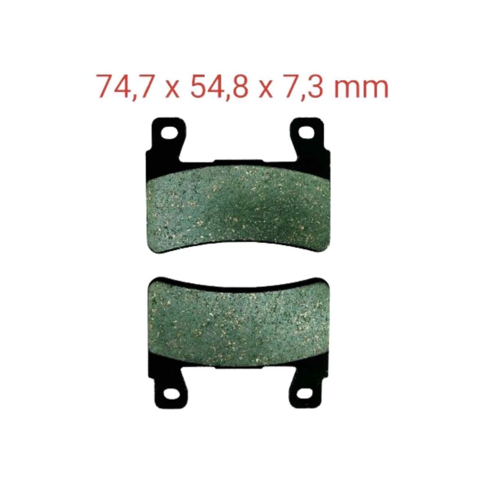 Honda Ön Fren Disk Balatası Fa265 Fa296 Cbr 600 Rr(2003-2004) Cb 1100-1300-Cbr 600 F Kawasaki Zx-6R