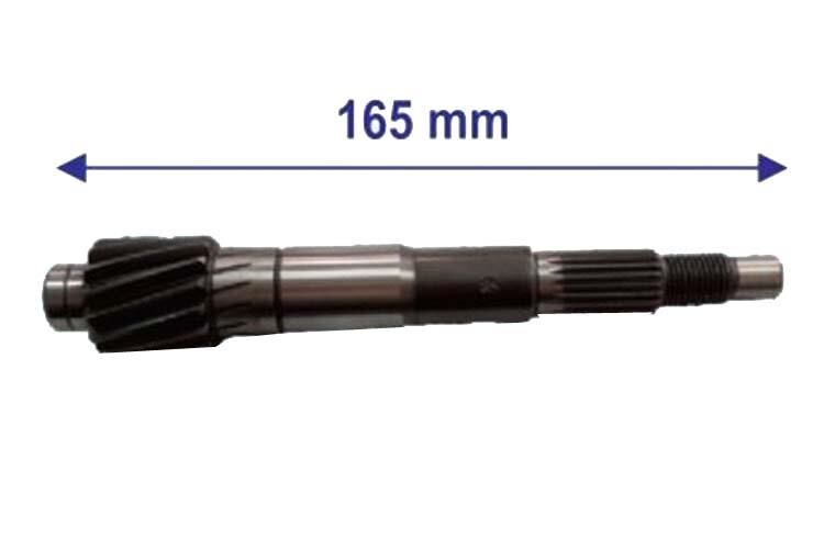 Atv Tahrik Mili 14T Çizgili 165Mm
