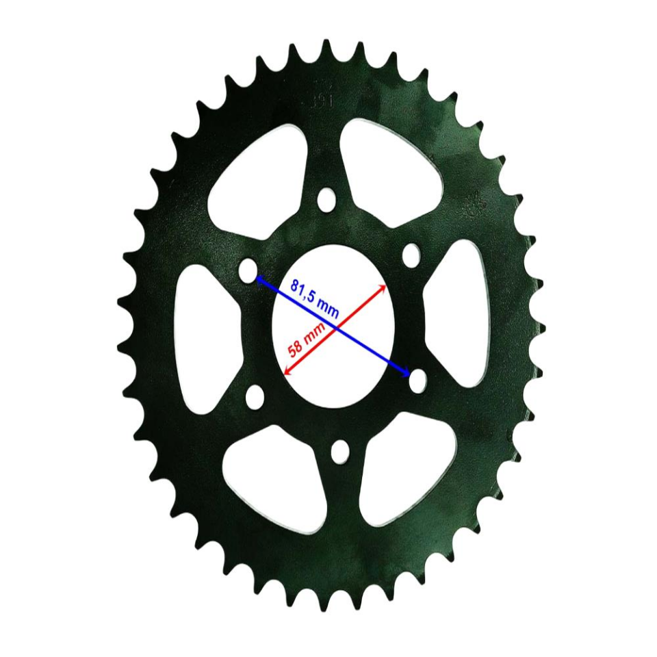 Bajaj Pulsar Ns 200 Arka Dişli 520-39T İç 58 Mm Öm