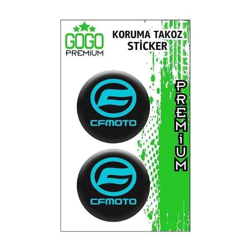 Cf Moto Mavi Koruma Takozu 4X4 İkili Damla Sticker