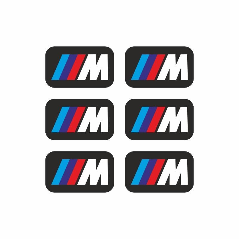 M 6 Lı Logo Damla Stıcker