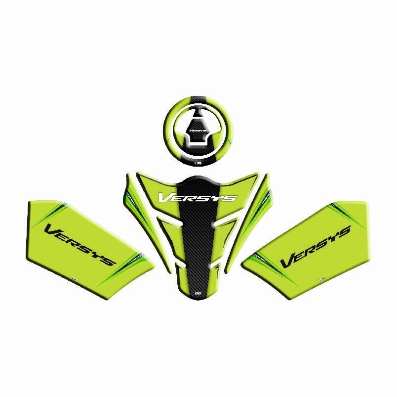 Skm Kawasaki Versys 650 Uyumlu Tank Pad Set 001