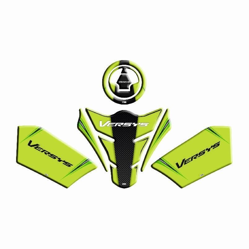 Skm Kawasaki Versys 650 Uyumlu Tank Pad Set 001