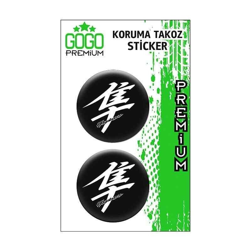 Bmw Hayabusa Koruma Takozu 4X4 İkili Damla Sticker