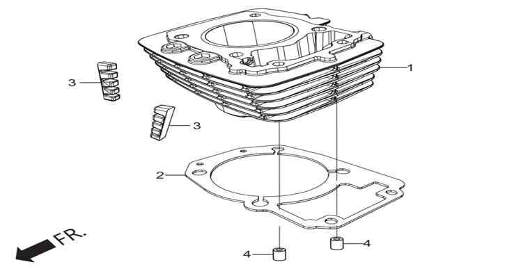 Hero Xpulse 200 (Xpulse) Silindir Orj ResimNo:1