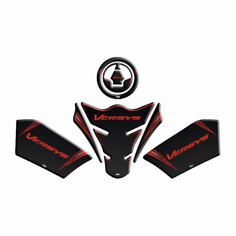 Skm Kawasaki Versys 650 Uyumlu Tank Pad Set 003