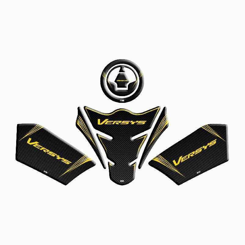 Skm Kawasaki Versys 650 Uyumlu Tank Pad Set 003