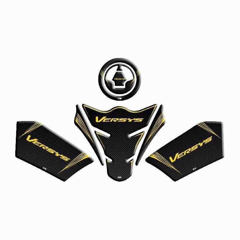 Skm Kawasaki Versys 650 Uyumlu Tank Pad Set 003