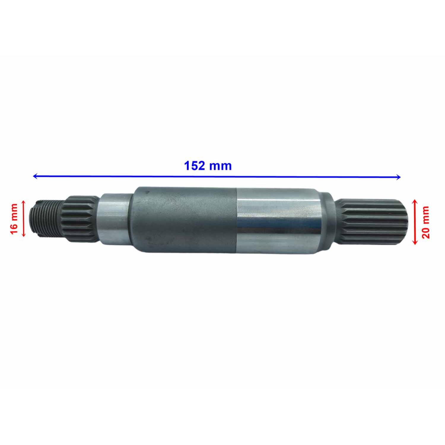 Atv Kymco Mxu 300 Şanzıman Çıkış Mili 19-19-152 Mm Öm