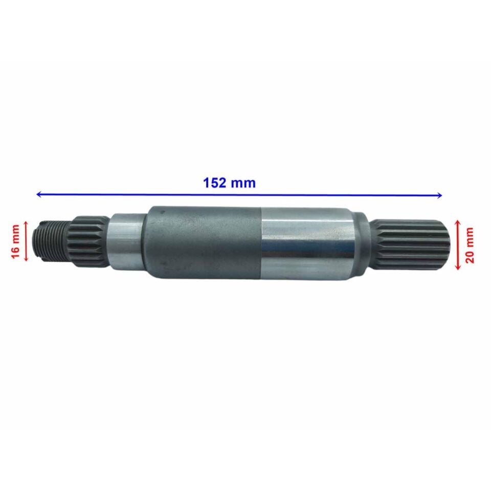 Atv Kymco Mxu 300 Şanzıman Çıkış Mili 19-19-152 Mm Öm