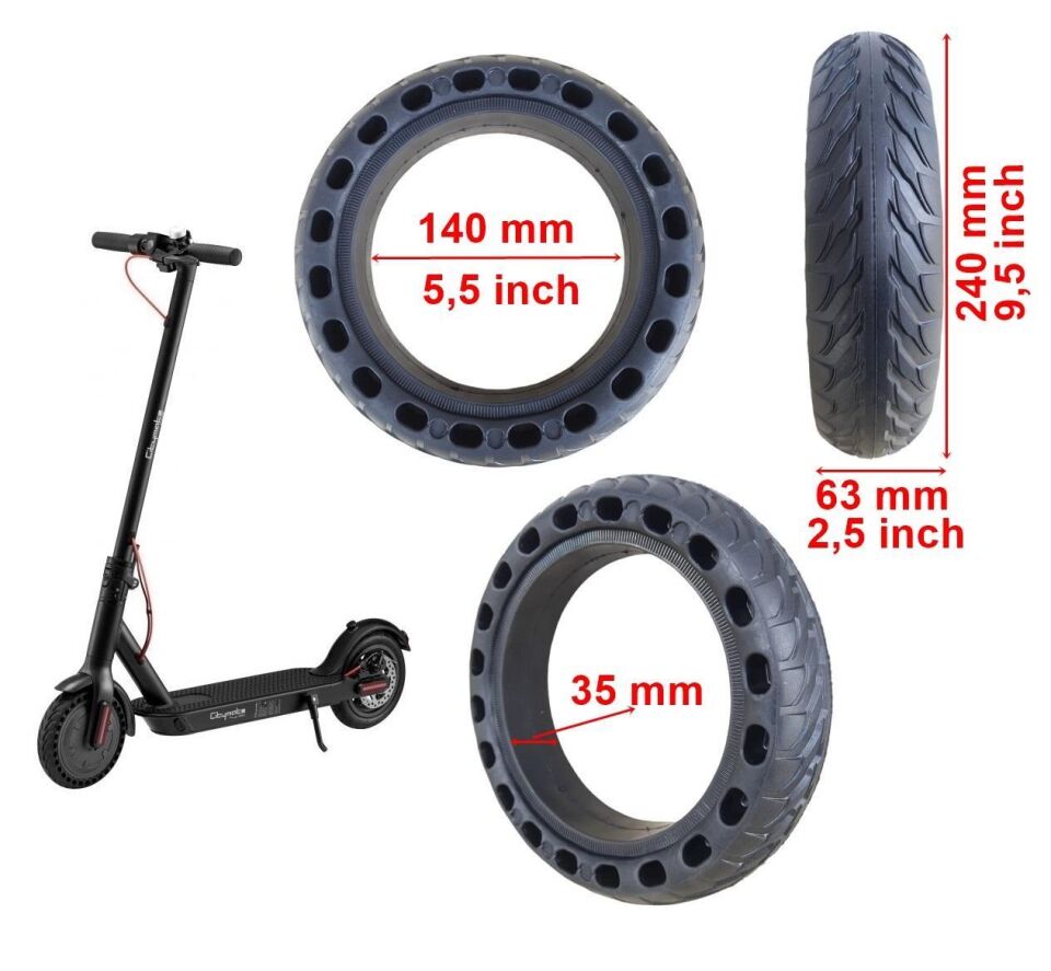 Dış Lastik Dolgu Elektrikli Scooter 10-250 Nıtro