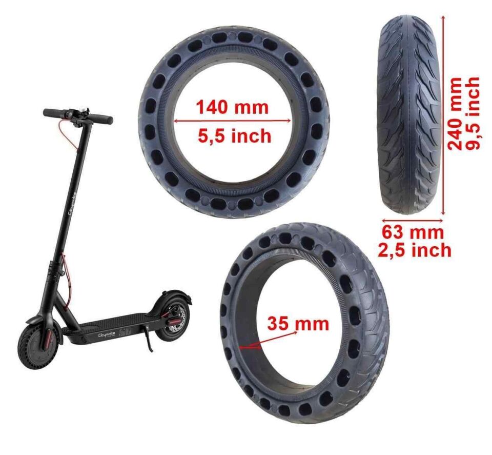 Dış Lastik Dolgu Elektrikli Scooter 10-250 Nıtro