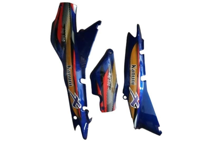 Kanuni  Yan Kapak (3 Parça) Mavi Cup100