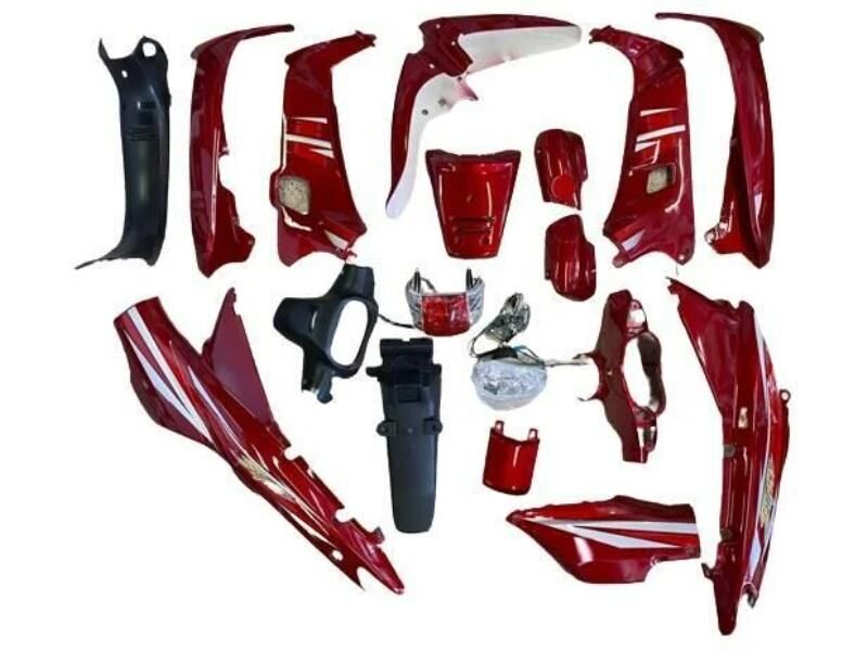 Magic Kaporta Seti İthal(far Stop Dahil) Kırmızı